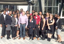 Students visit tech titan Google