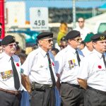 Veterans, seamen honored on Remembrance Sunday