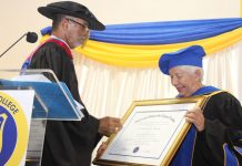 Former Speaker Mary Lawrence awarded honorary doctorate