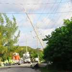 West Bay power to be out for rest of day to repair damage from car accident