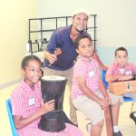 Rhythm workshop a hit at Sir John A. Cumber