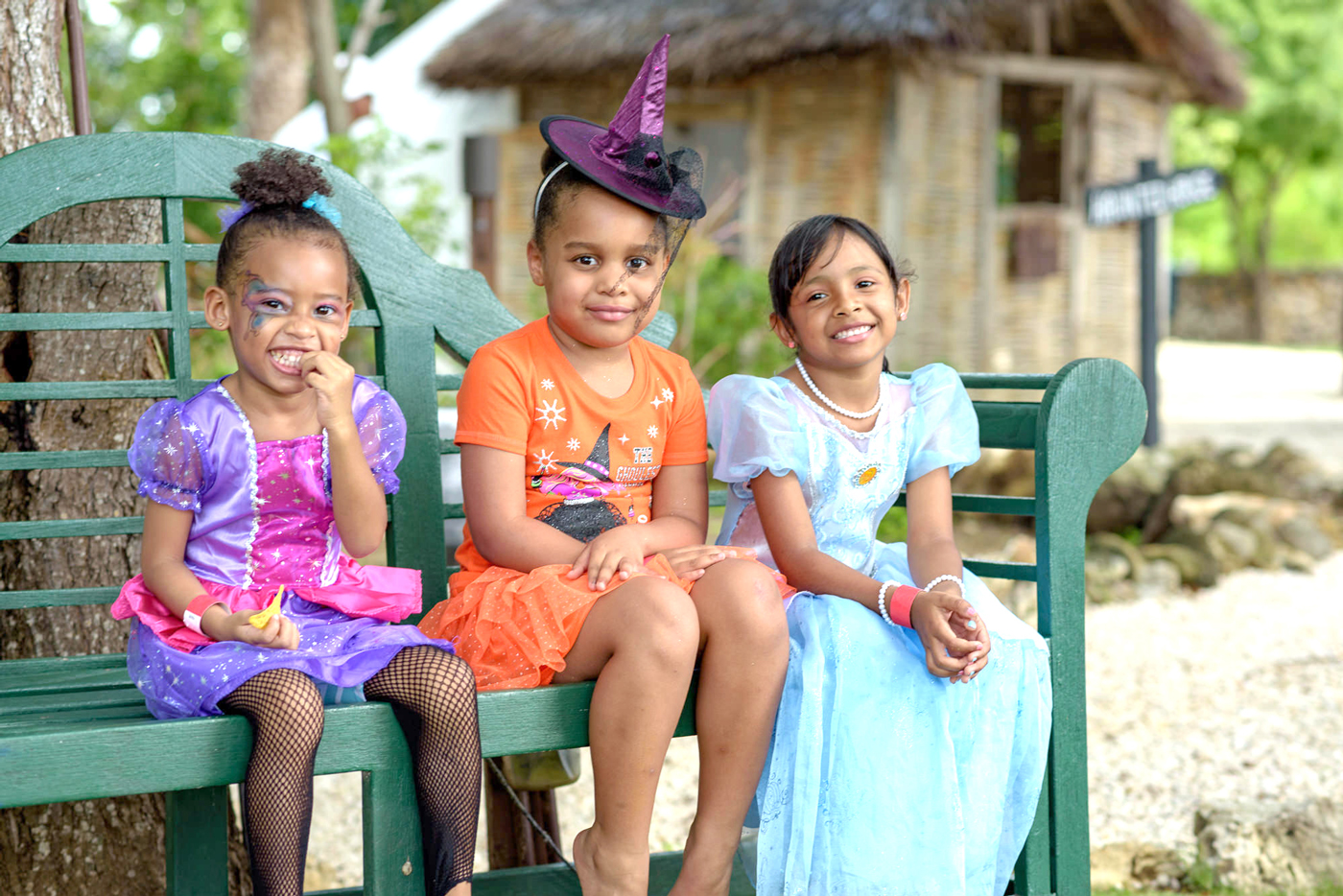 There were plenty of smiles among the attendees who all dressed up for the Halloween Spookfest.