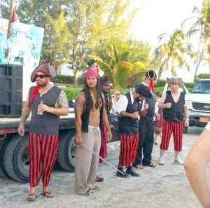 There were plenty of pirates at the parade last year.