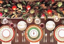 Festive holiday settings