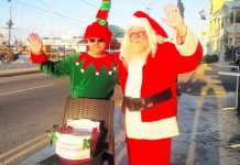 Santa helps Harmony Learning Centre