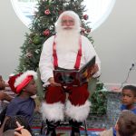 Story time welcomes Santa