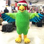 A Christmas welcome for airport arrivals