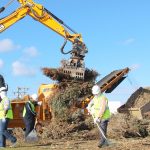 Christmas tree mulch goes fast