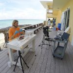 Science class beneath the waves