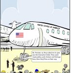 The visit