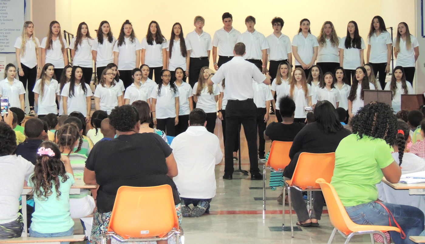 Visiting choir lifts hearts in West Bay Cayman Compass