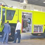 New fire truck for the Brac