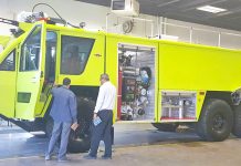 New fire truck for the Brac