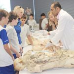 Students visit medical school for clinical science lessons