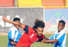 Cayman college footballers shot in US