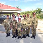 New cadets from Triple C School make their mark