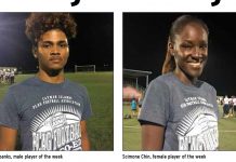 Coed flag football league pits East vs. West