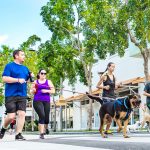 Dog joggers raise funds for charity