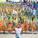 Kids preparing for Junior Batabano