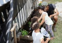 Preschool garden marks first anniversary