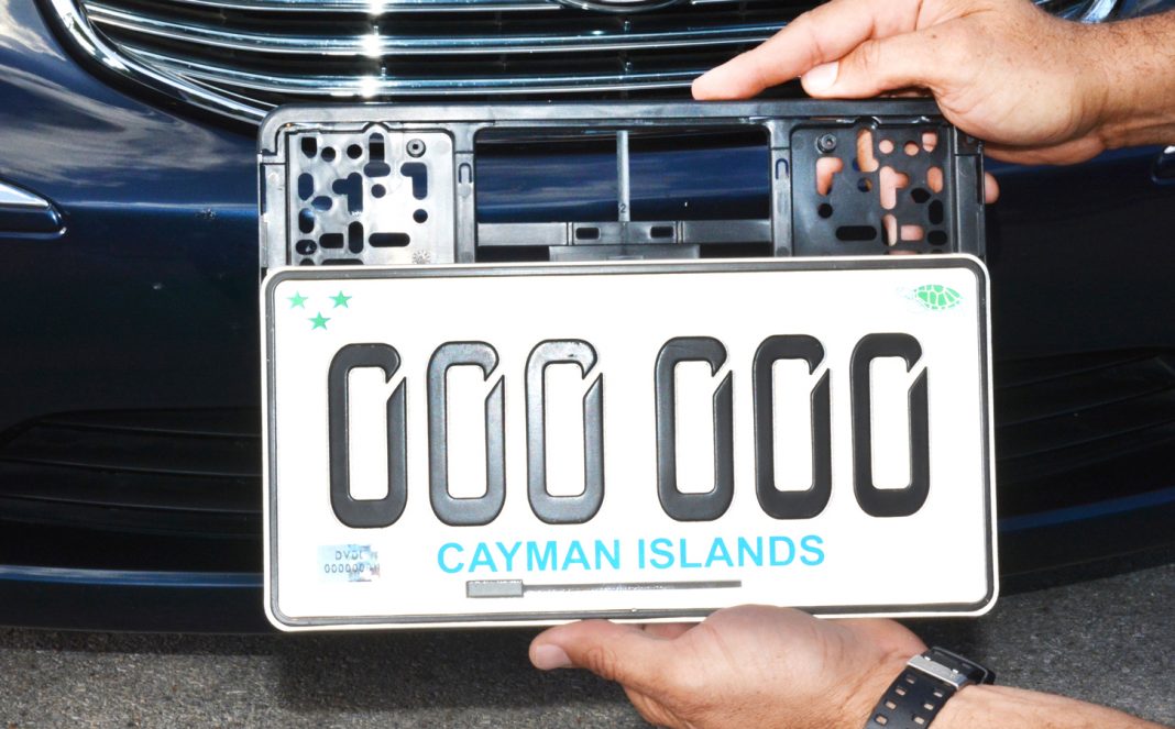 More than 1,400 vehicles get new electronic license plates Cayman Compass