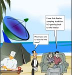 Easter camping