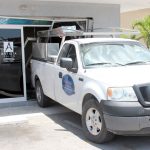Runaway truck crashes into beauty salon