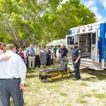 Brackers come out to welcome new ambulance