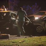 Arrest made in cop car vandalism ‘attack’ after EE wreck