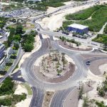 3-lane roundabout, underpass open Monday