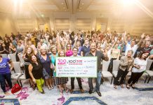 Men and women unite for a good cause