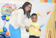 Primary school youngsters receive awards