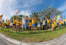 A roundabout way of fundraising