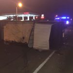 Accident: Truck rolls on Crewe Road