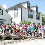 Visiting volunteers spruce up Mission House