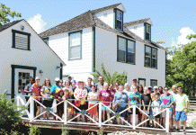 Visiting volunteers spruce up Mission House