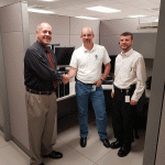 John Gray, Further Education Centre receive computer donations