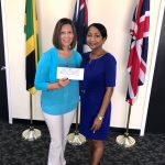 Jamaica Day funds donated to crisis center
