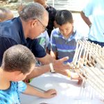 Traditional arts, stories and games entertain kids at Brac camp