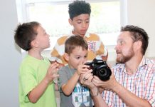 Campers focus on world of photography