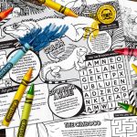 Placemats designed to educate