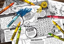 Placemats designed to educate