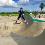 Pirates trade looting for scooting at Youth Skate Jam