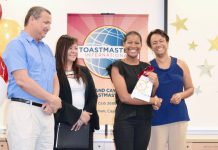 Toastmasters competition to be held Wednesday