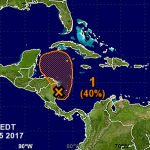 Tropical system stalls near Central America; hurricane formation not anticipated