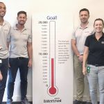 The Intertrust Island Striders raise funds by running