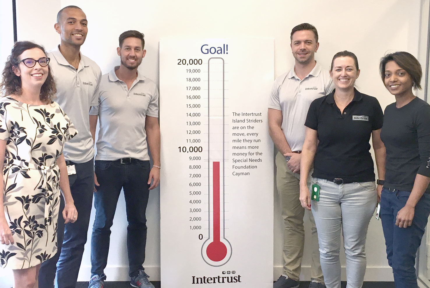 The Intertrust Island Striders raise funds by running Cayman Compass