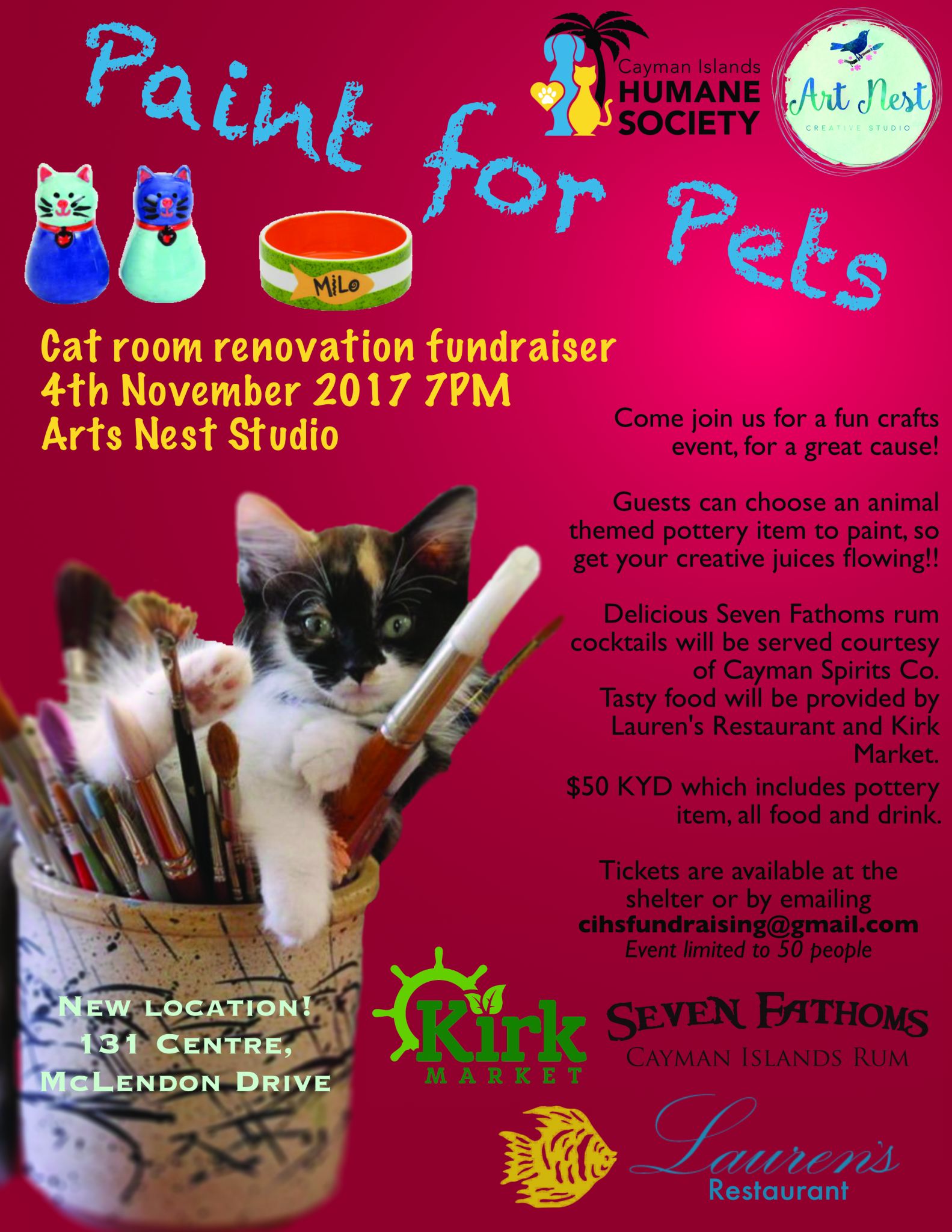 Paint for Pets poster 23 Oct 17 Cayman Compass