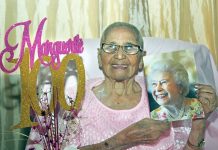 100-year-old celebrating birthday wishes for a long life