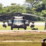 US military aircraft touch down in Cayman
